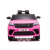 Elektrické autíčko pre deti Range Rover ružové 2