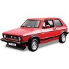 Kovový model auta Bburago Volkswagen Golf Mk1 GTI 1979 1:32 červená