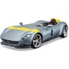 Bburago Ferrari Monza SP1 1:18 strieborná metalíza