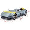 Bburago Ferrari Monza SP1 1:18 strieborná metalíza
