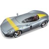 Bburago Ferrari Monza SP1 1:18 strieborná metalíza