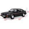Bburago Plus Ford Capri 1982 1:24 čierna