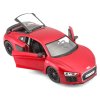 Maisto Kit Audi R8 V10 Plus 1:24 červená metalíza