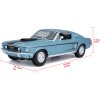 31167 MAIS 1968FordMustangGTCobraJet BLU SIZE 2