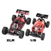 ASUGA XLR 6S - BUGGY 4WD - RTR - červená