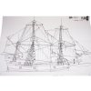 AMATI Mayflower anglická galeóna 1620 1:60 kit