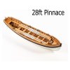 Vanguard Models Pinnace člun 28" 1:64 kit