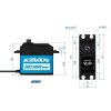 GO-1269MGW digitální servo (0.135s/60°, 32kg.cm)