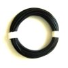 Kabel silikon 0.25mm2 1m (černý)