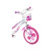 DINO Bikes - Dětské kolo 14" Flappy růžové