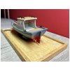 Türkmodel kabinový motorový člun 1:35 kit