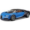 Kovový model Bburago Plus Bugatti Chiron 1:18 modrá