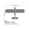E-flite Super Timber 1.7m SAFE Select BNF Basic