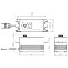 SB-2267SG BRUSHLESS HiVolt Digitální servo - LOW PROFILE (32kg-0,065s/60°)
