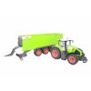 RC TRAKTOR CLAAS AXION 870 + S PRÍVESOM CARGOS TRAILER