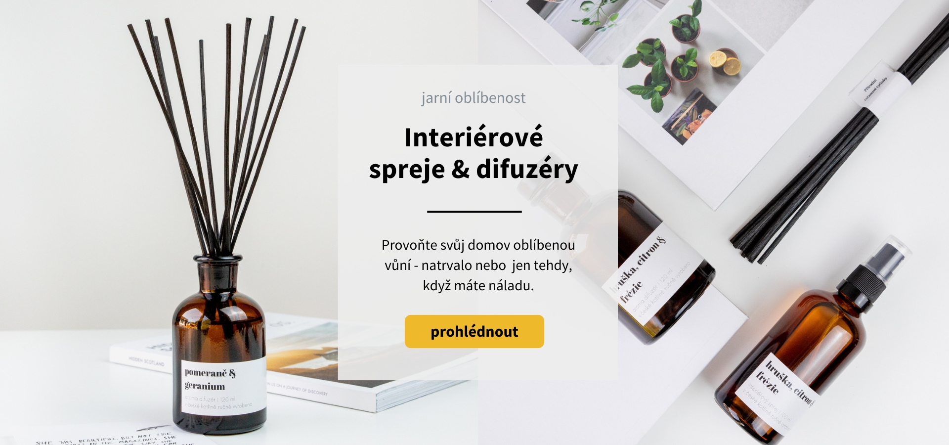 difuzéry vůně bydlení dekorace domov