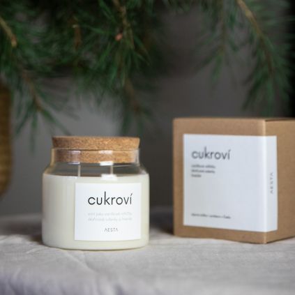 Sójová svíčka Cukroví dvouknoté