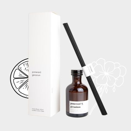 Aroma difuzér Pomeranč & geranium