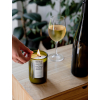 Svíčka v zelené vinné lahvi 350 ml