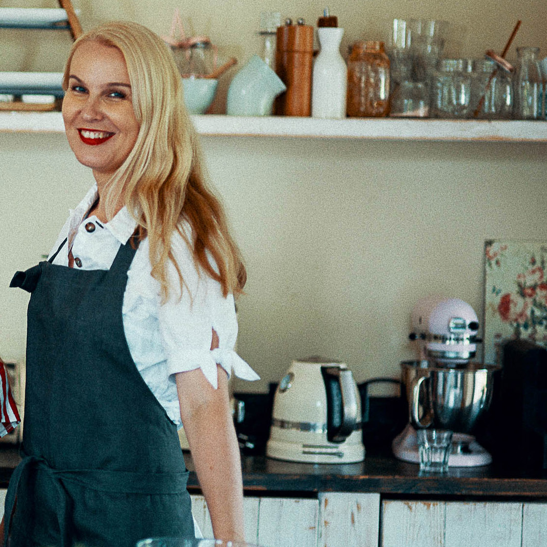 Kuchyňský textil z lnu