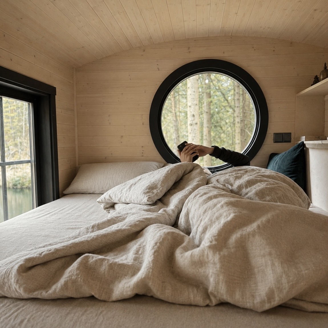 Wellness víkend ve stylové maringotce