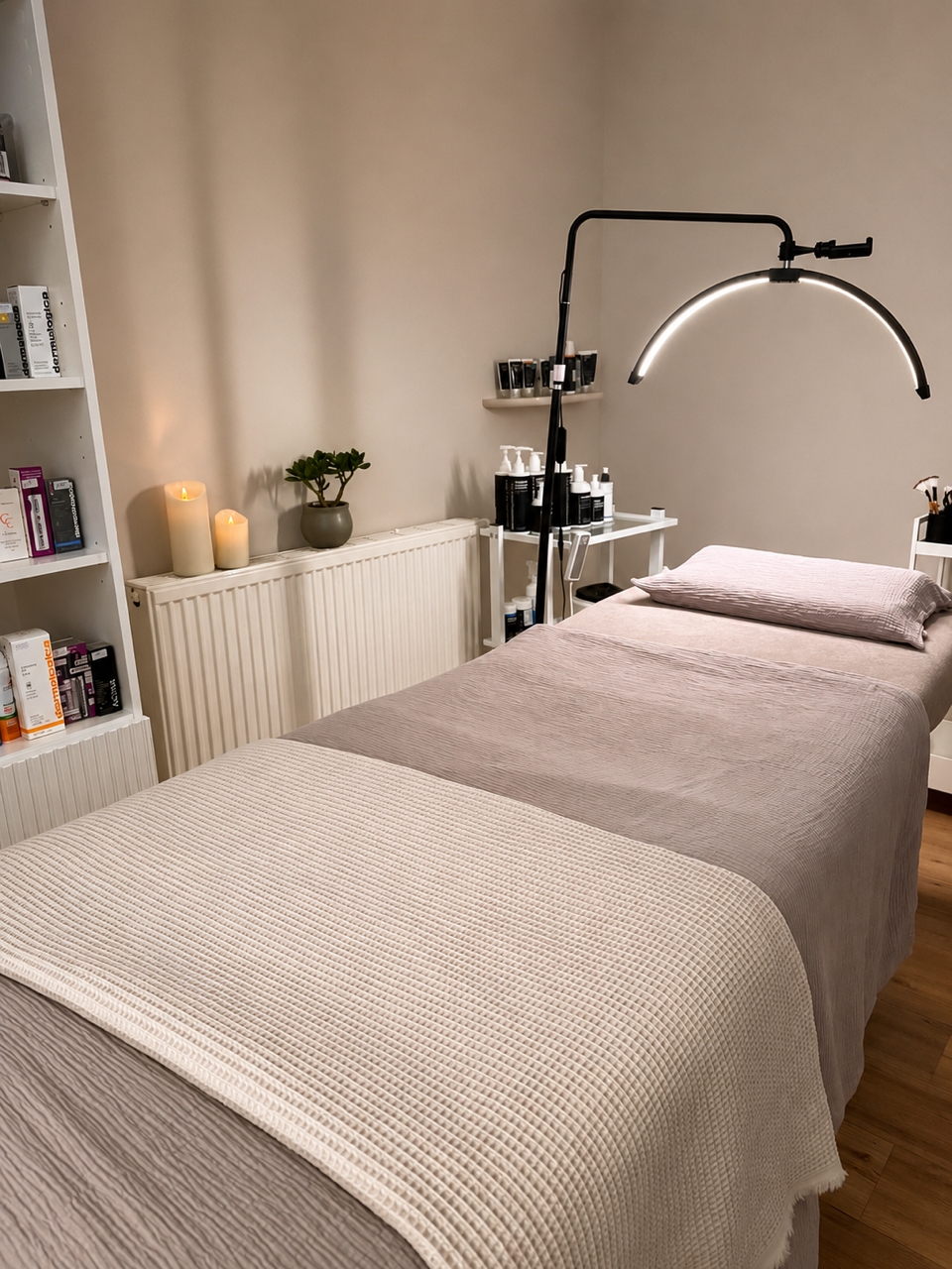 Kosmetický salon – textilní vybavení na míru