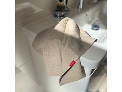 Lněný ručník / osuška - Natural