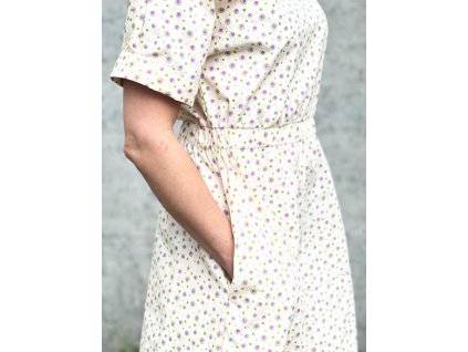 10968 5 saty artline vintage pastelove zluty puntik
