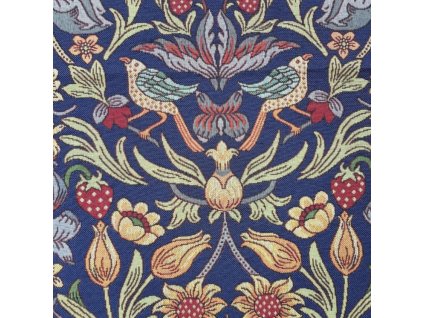 11906 1 floralni motiv ptacci na modre