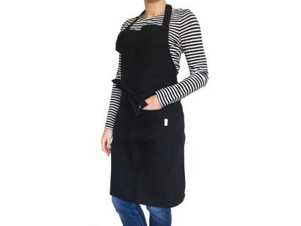 aesthetic zastera len UNI black