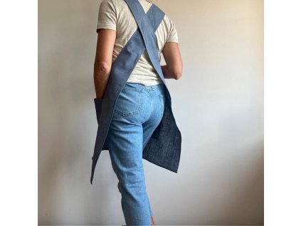 aesthetic satova zastera modra jeans