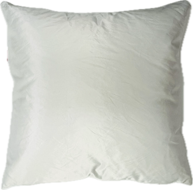 Povlak na polštář - Exkluzivní bavlněný satén - Bílá - 50x50 cm
