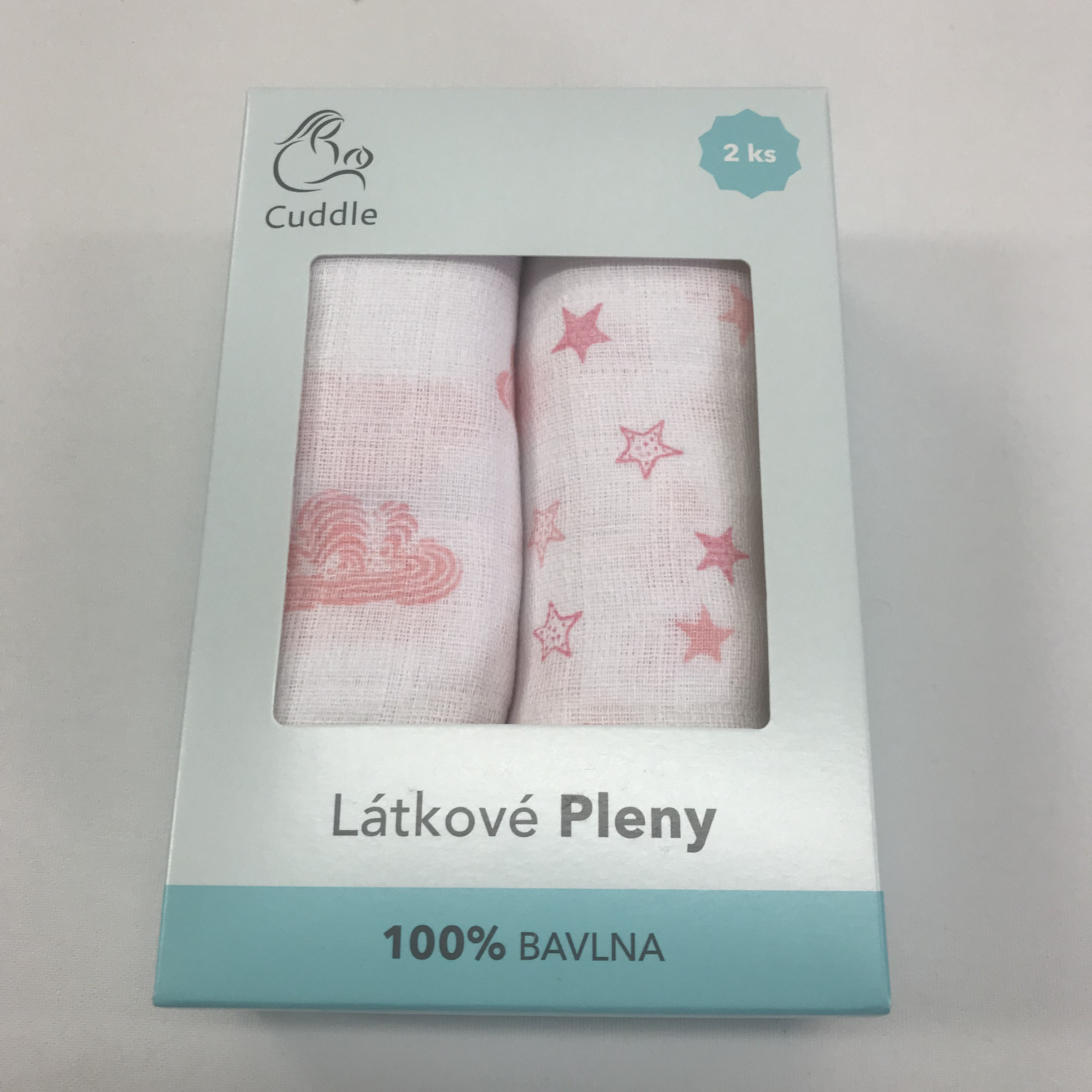 Pleny látkové dárkové balení 2 ks - holka