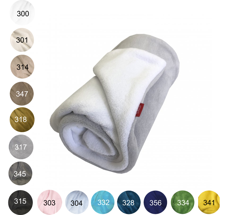 Mikroplyšová deka/ přehoz - šedá světlá - MIX barev a velikostí Barva: 318 - medová, Rozměr mix: 150x200 cm