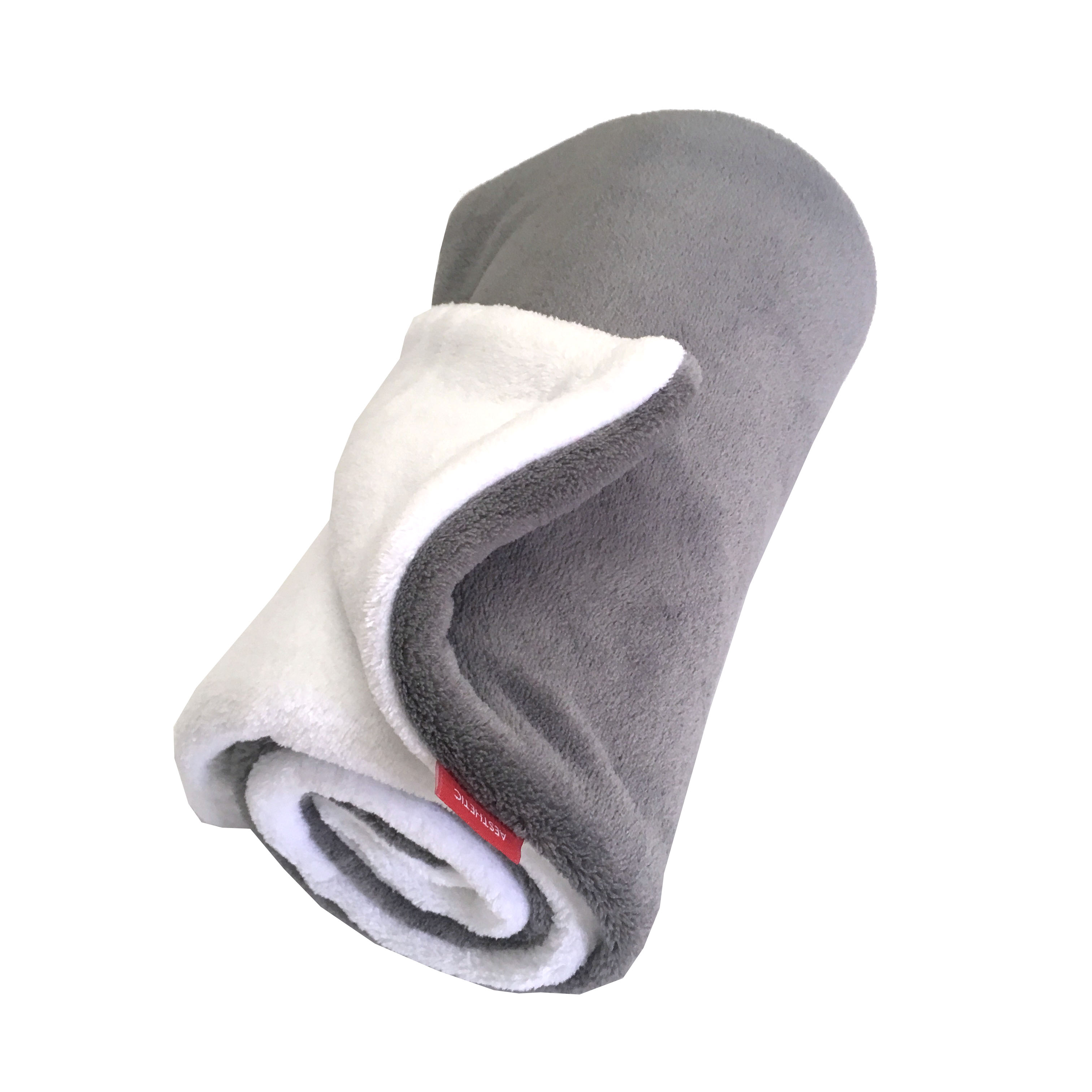 Mikroplyšová deka/ přehoz - šedá střední - MIX barev a velikostí Barva: 300 - bílá, Rozměr mix: 150x200 cm