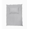 Lněné povlečení, gramáž MIX - Šedá
