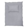Lněné povlečení, gramáž MIX - Šedá