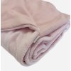 Deka/ přehoz oboustranný mušelín /mikroplyš - Starorůžová