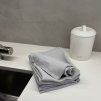 Lněná utěrka SET 5+1 ZDARMA - Světle šedá (Grey)