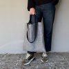POSH – lněná taška s dvojitými uchy