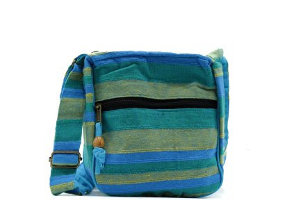 Ručně vyráběná nepálská taška – pohodlný crossbody styl s tradičními vzory