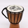 Ručně Vyráběný Buben Djembe 20cm slon s uchem