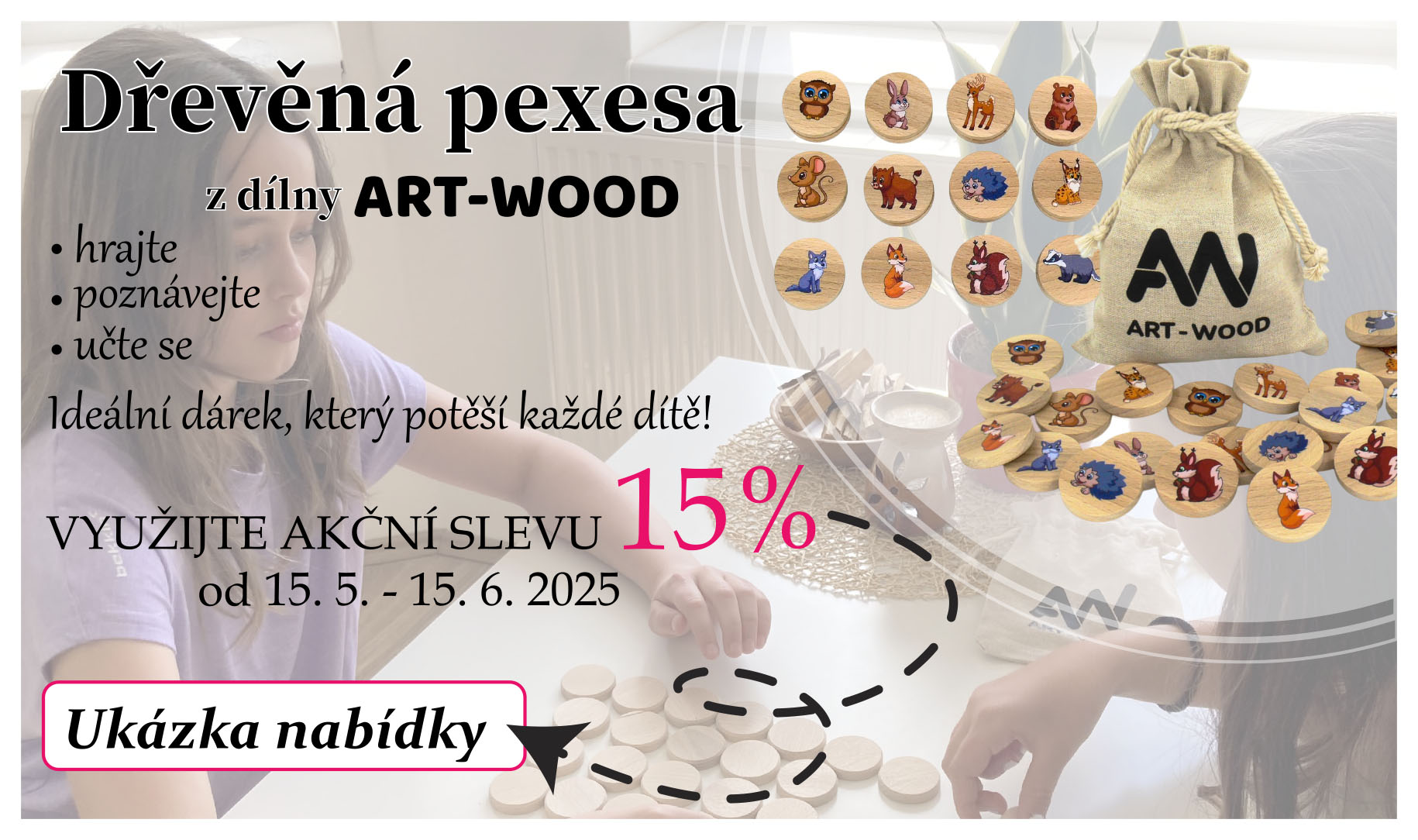 Dřevěná pexesa