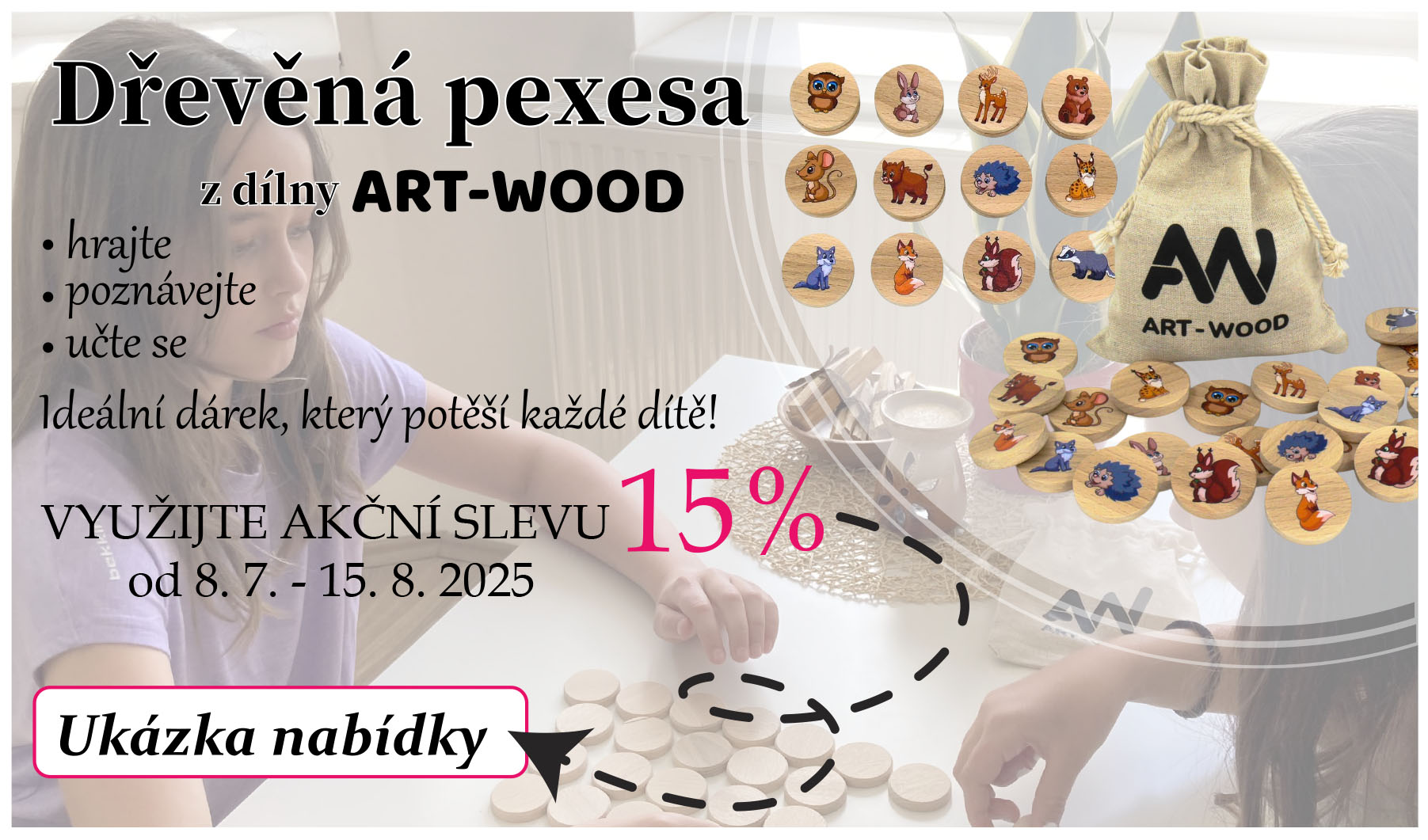 Dřevěná pexesa
