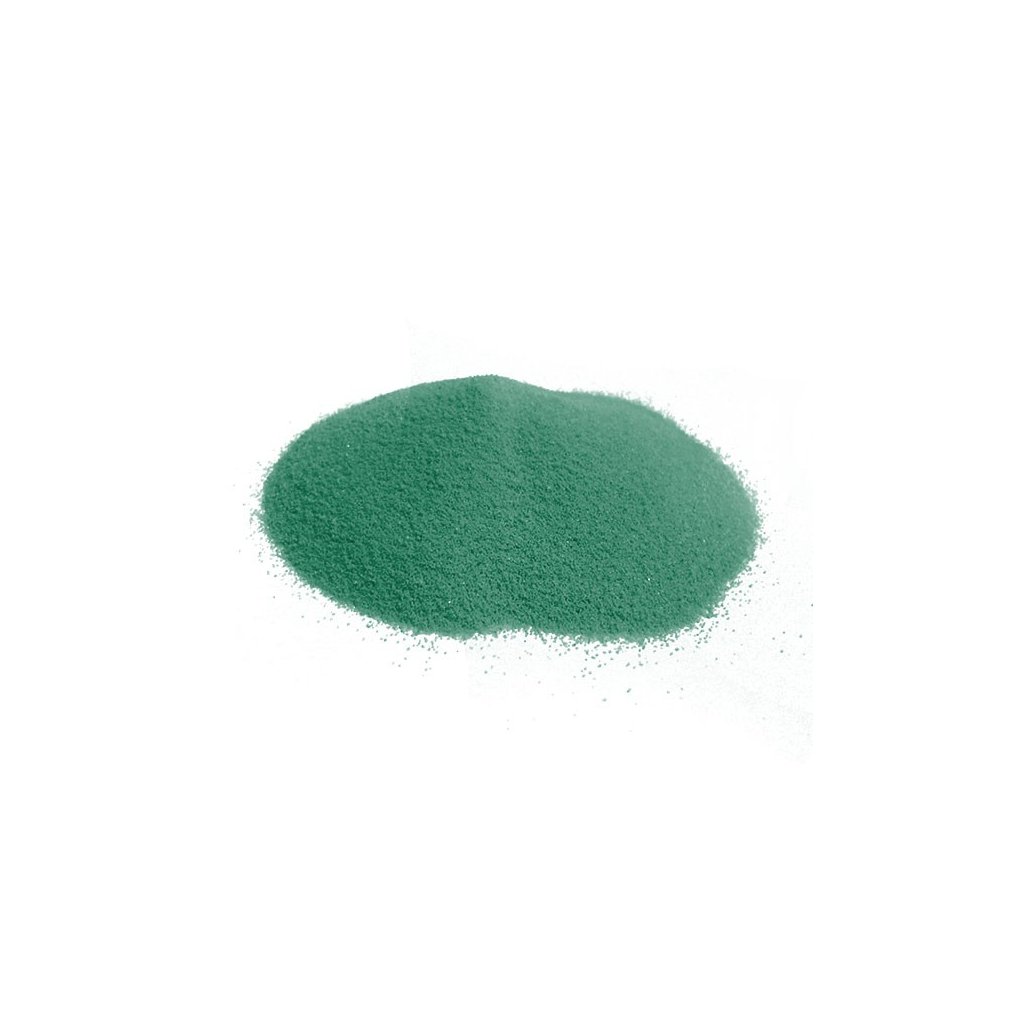 Barevný písek - tmavě smaragdově zelená