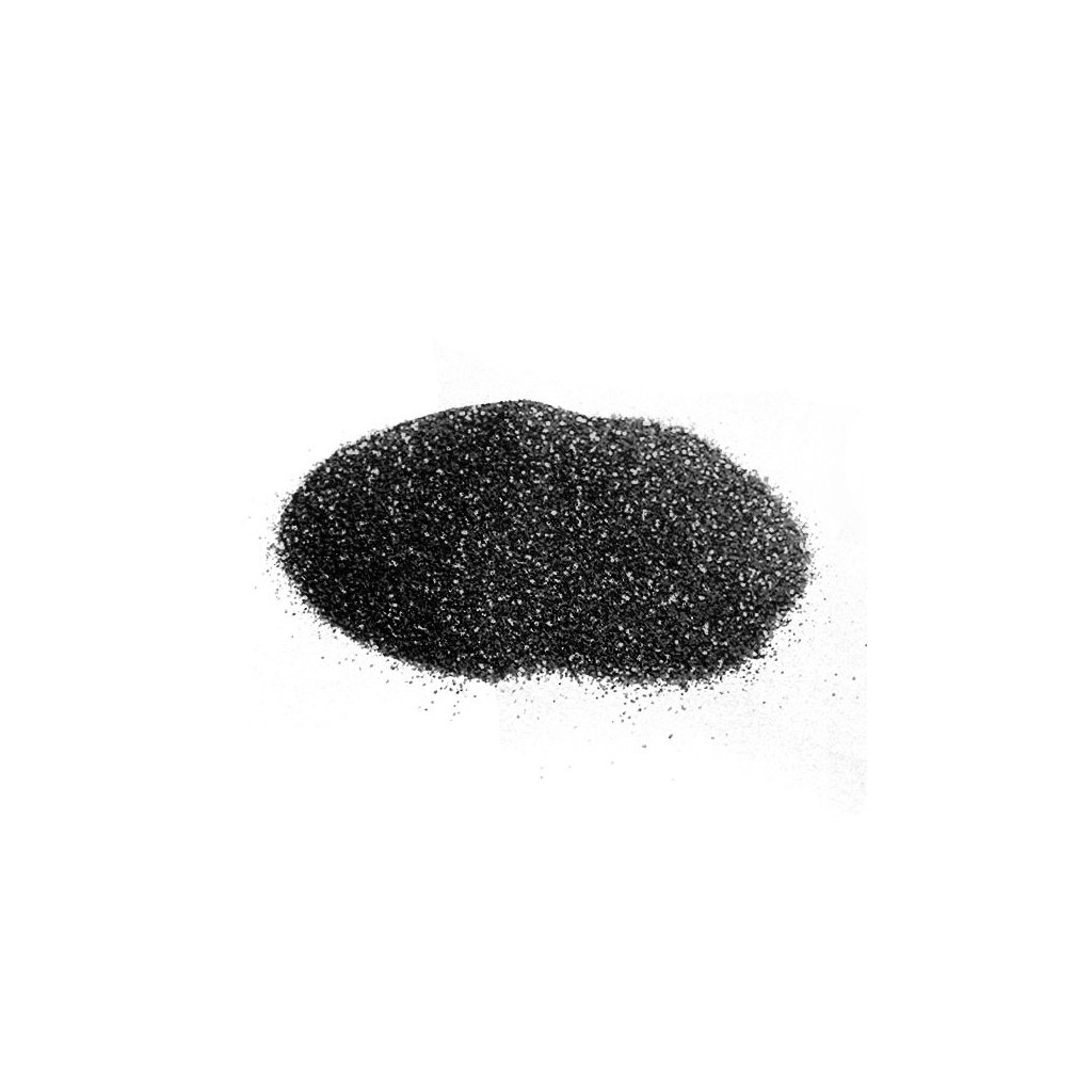 Třpytivý písek - černá