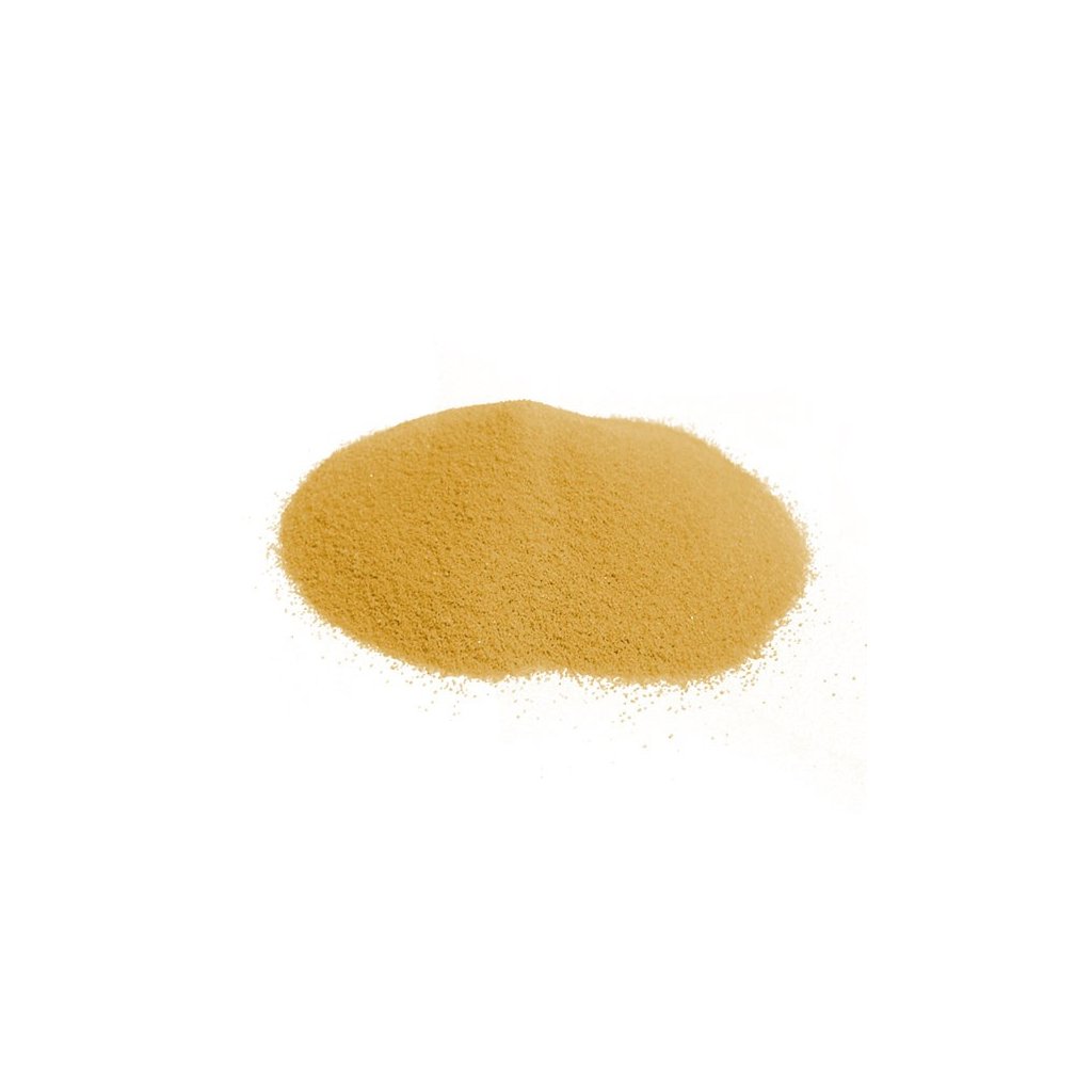 Barevný písek - žlutooranžová
