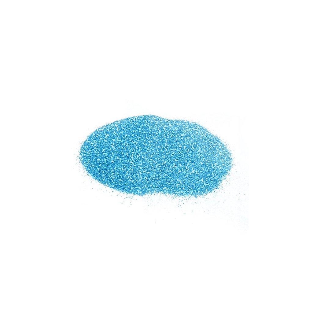 Třpytivý písek - ledově modrá
