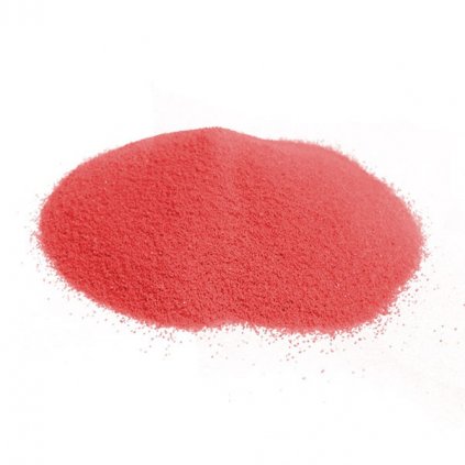 Barevný písek - červená