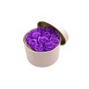 Mýdlové květy růžový box - sv. fialové růže 9